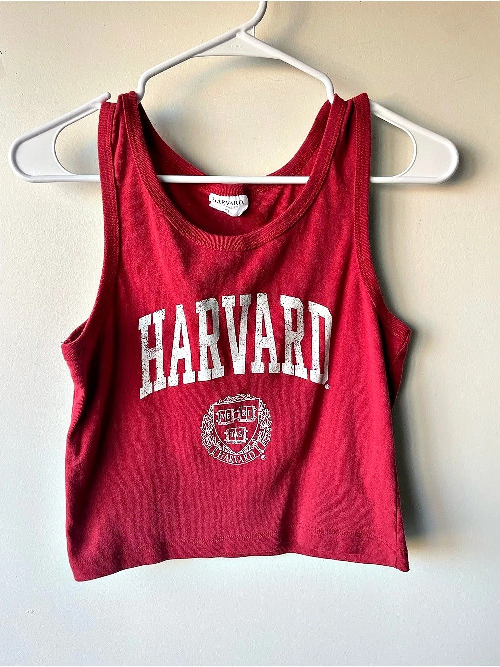 Harvard University Tank Top in Red Size Medium